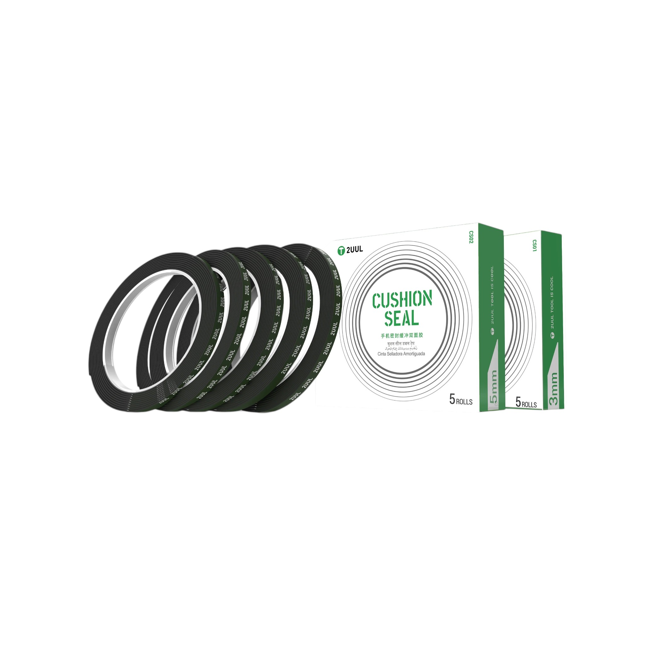 Adeziv ecran / rama 3mm CS01, pachet 5 buc