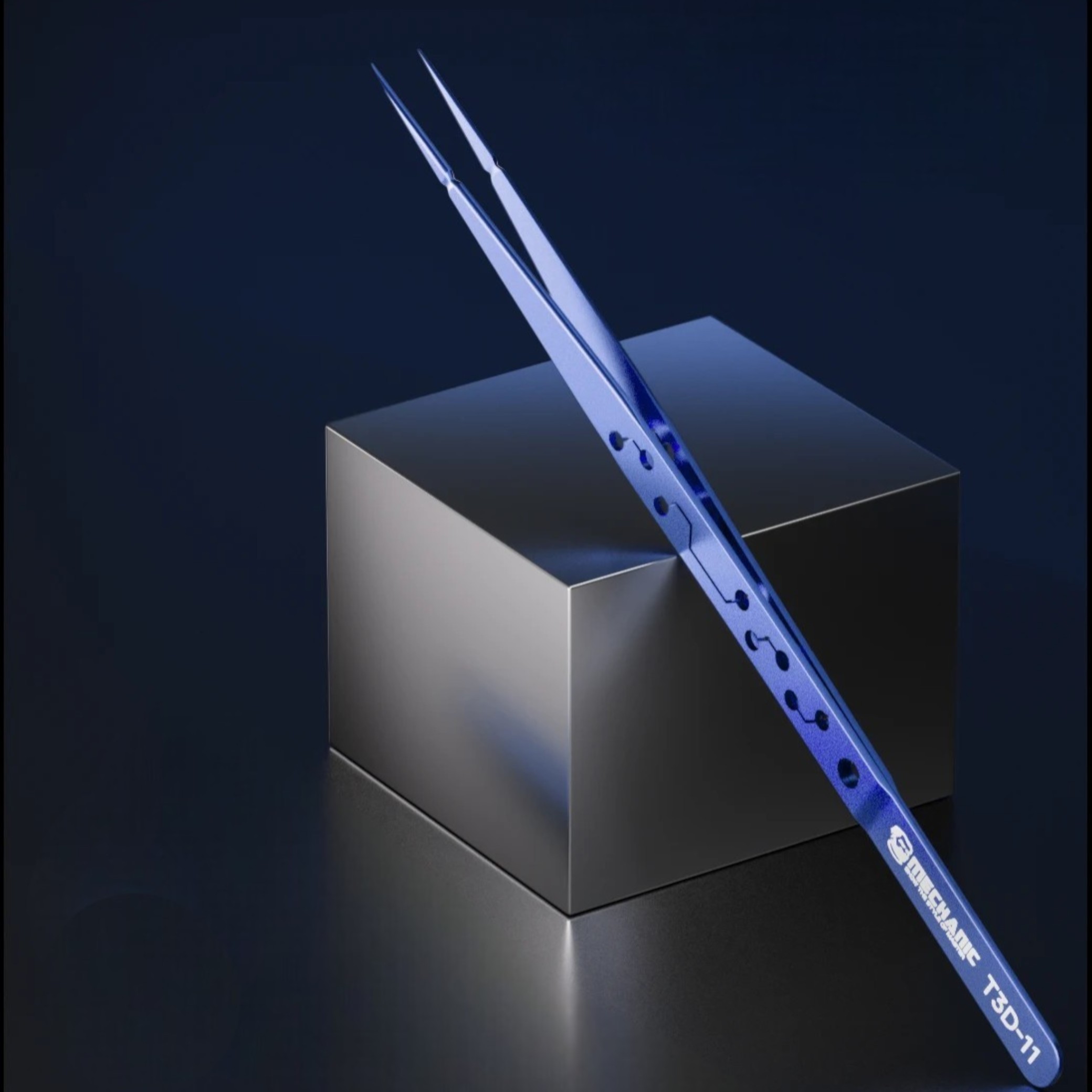 Pensetă de precizie Mechanic T3D-11 titan