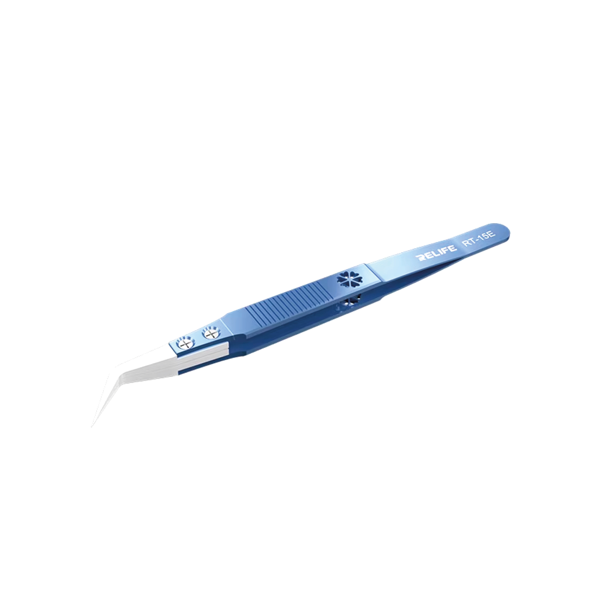 Penseta curbata de precizie cu varf ceramic RT-15E