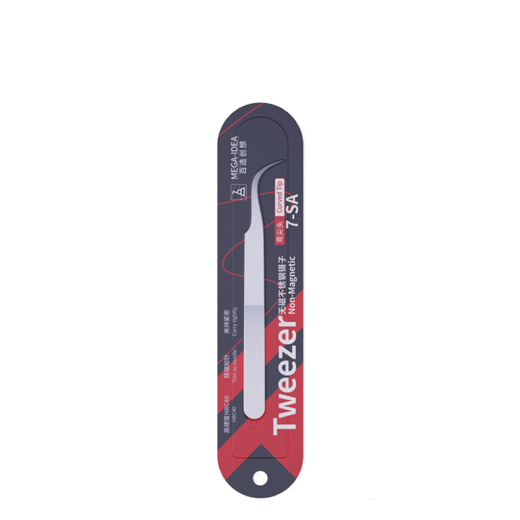 Penseta curbata Qianli 7-SA 0.15mm