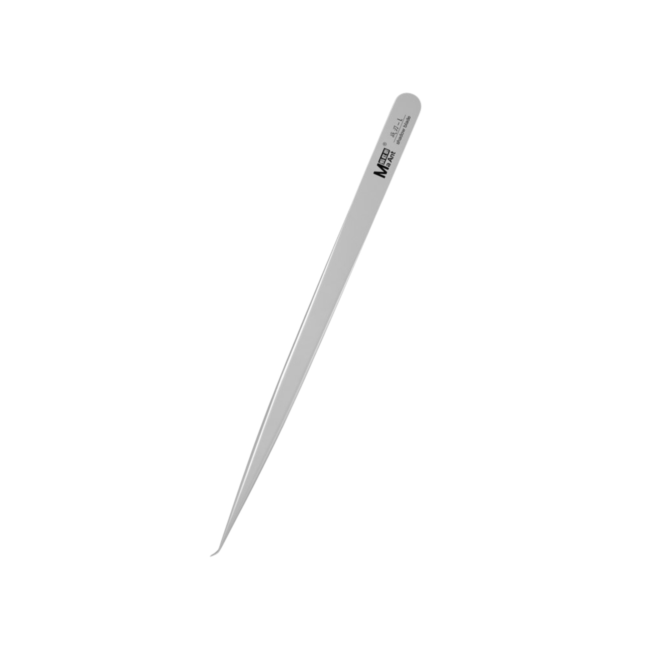 Cleste de precizie curbat MAANT Battle Blade-L antistatic din otel inoxidabil