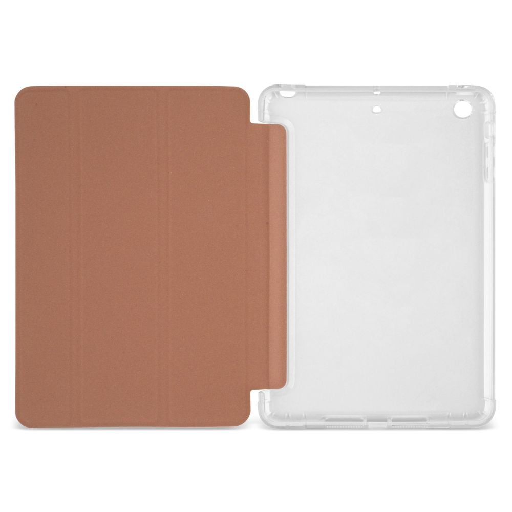 Husa Magnetica cu spate transparent, colturi intarite pentru iPad Mini 1, 2, 3 7.9 Inch - Rose Gold