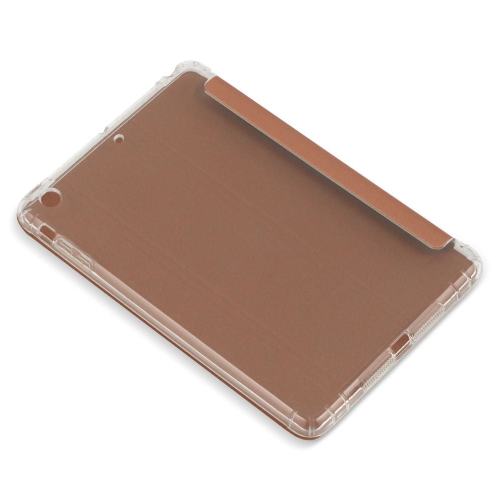 Husa Magnetica cu spate transparent, colturi intarite pentru iPad Mini 1, 2, 3 7.9 Inch - Rose Gold