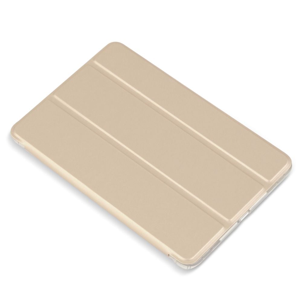 Husa Magnetica cu spate transparent, colturi intarite pentru iPad Mini 1, 2, 3 7.9 Inch - Auriu