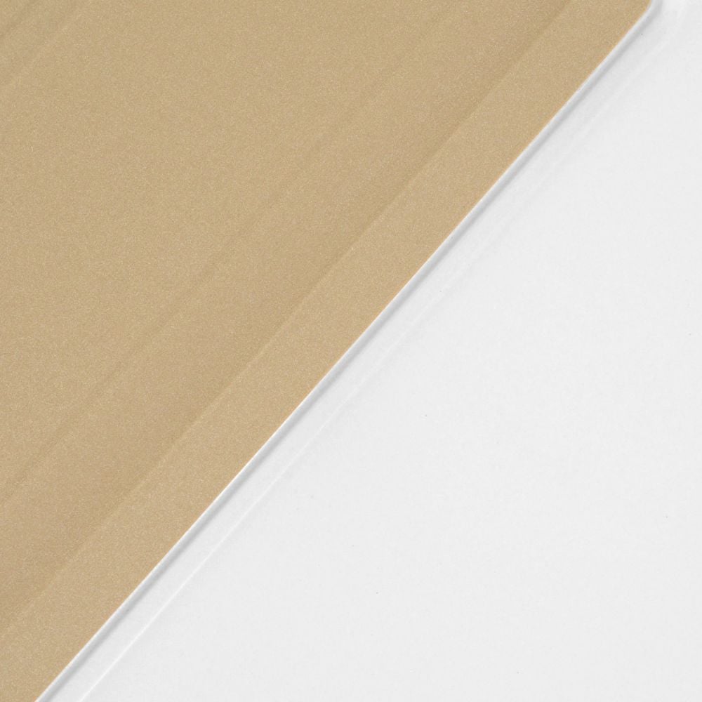 Husa Magnetica cu spate transparent, colturi intarite pentru iPad Mini 1, 2, 3 7.9 Inch - Auriu