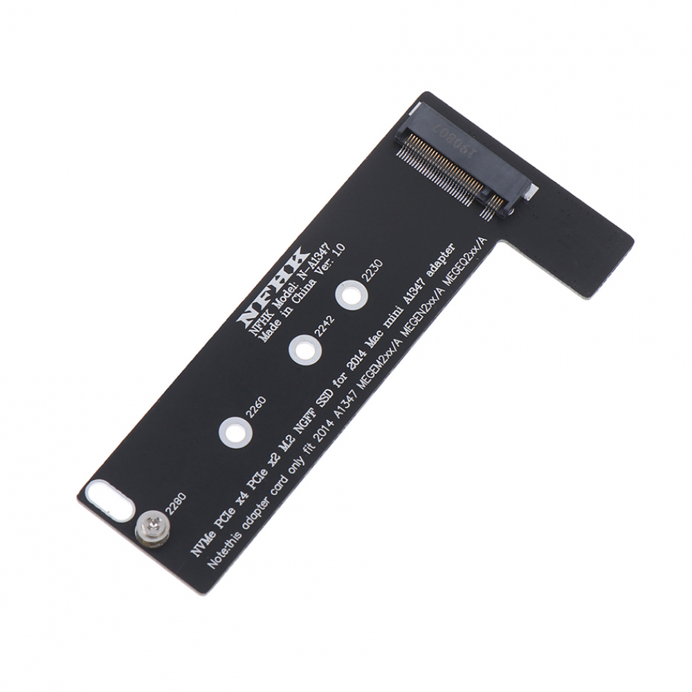 Adaptor SSD PCIex4 M.2 NGFF Nvme AHCI compatibil cu Mac mini A1347 2014